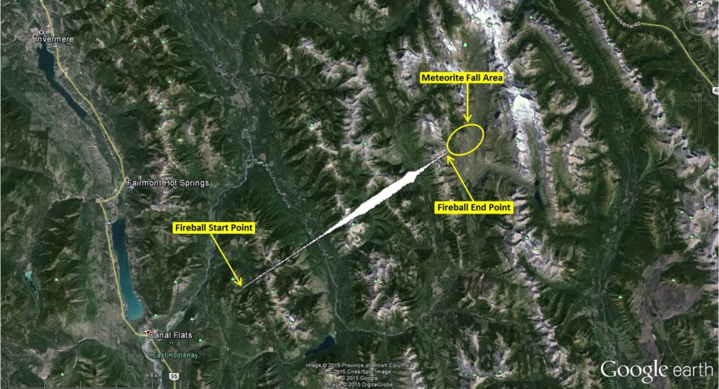 Map of Impact Area